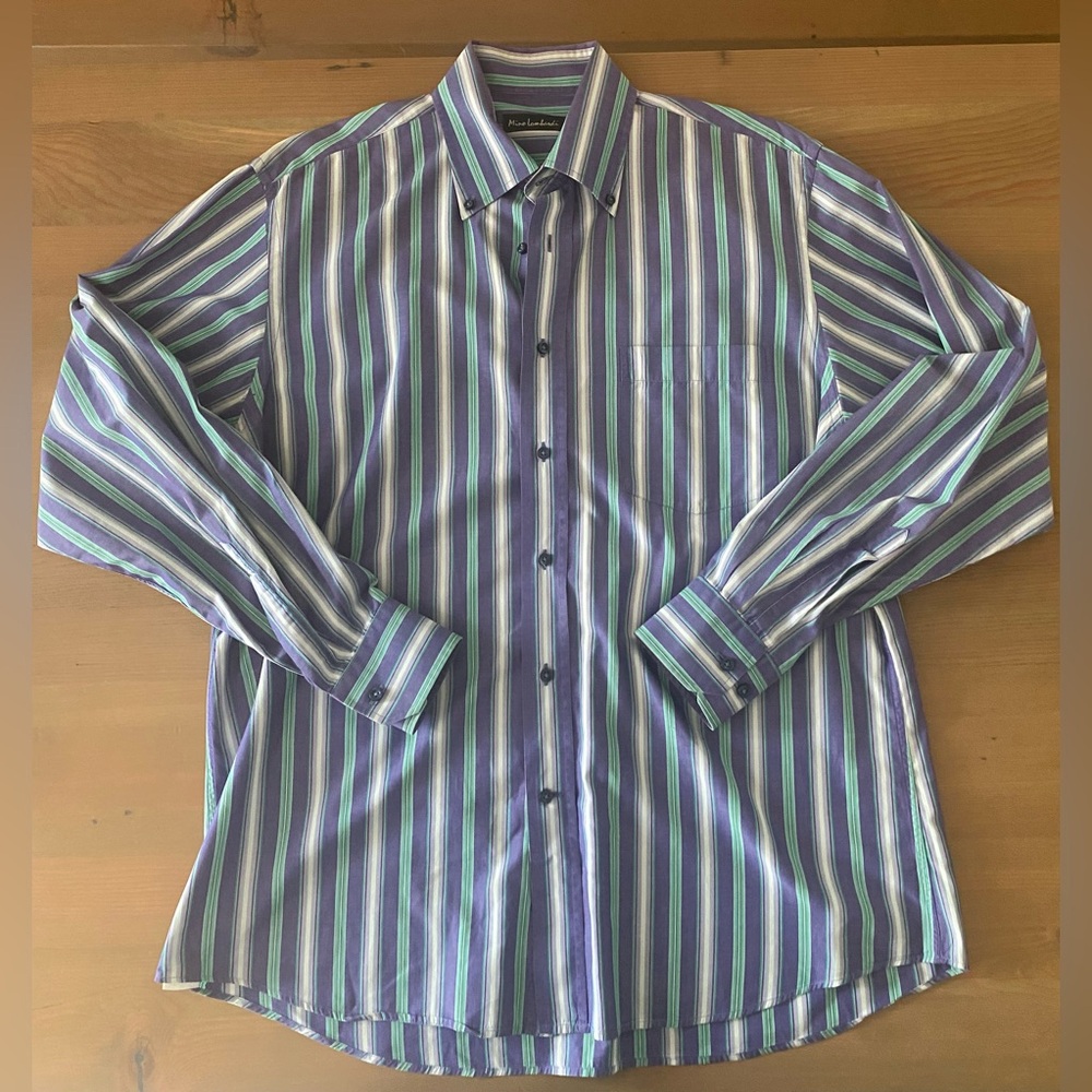 Mino Lombardi striped shirt